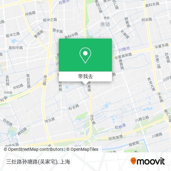 三灶路孙塘路(吴家宅)地图