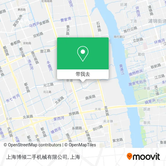 上海博倾二手机械有限公司地图