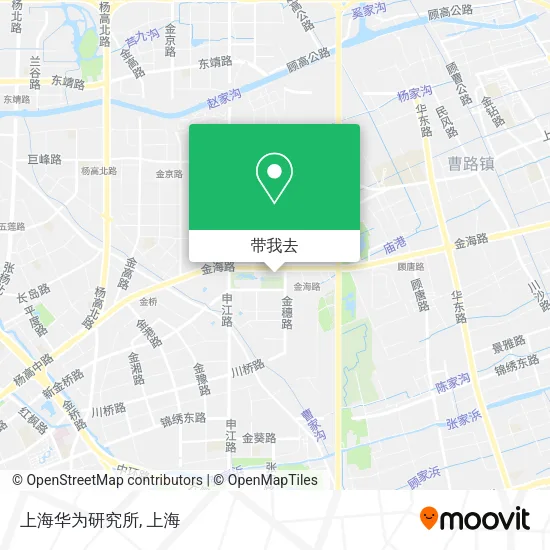 上海华为研究所地图