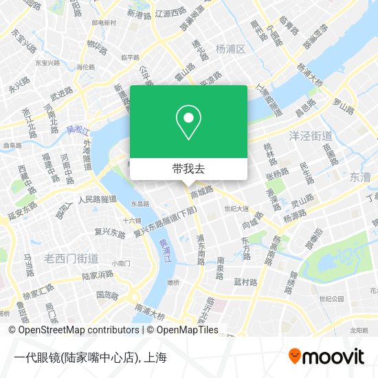 一代眼镜(陆家嘴中心店)地图