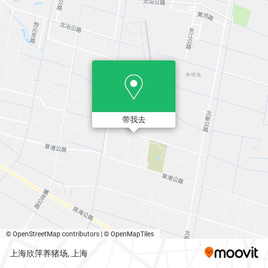 上海欣萍养猪场地图