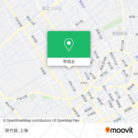 斑竹路地图