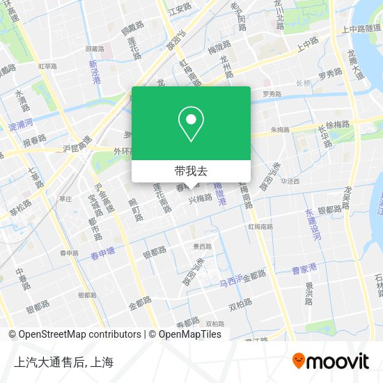 上汽大通售后地图