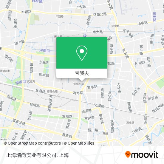 上海瑞尚实业有限公司地图