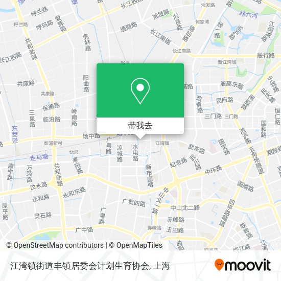江湾镇街道丰镇居委会计划生育协会地图