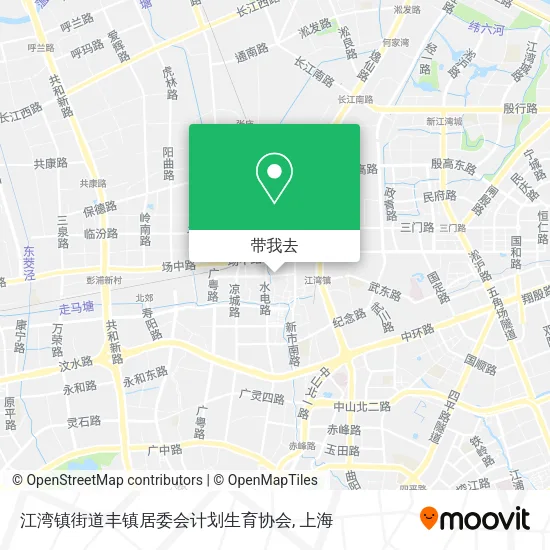 江湾镇街道丰镇居委会计划生育协会地图