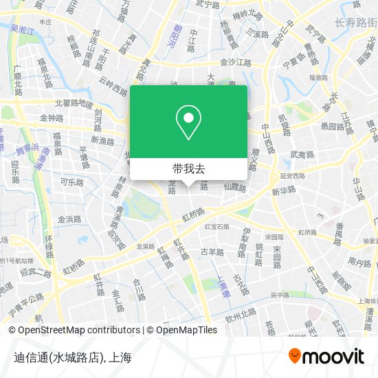 迪信通(水城路店)地图