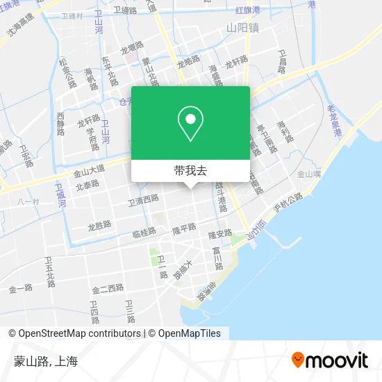 蒙山路地图