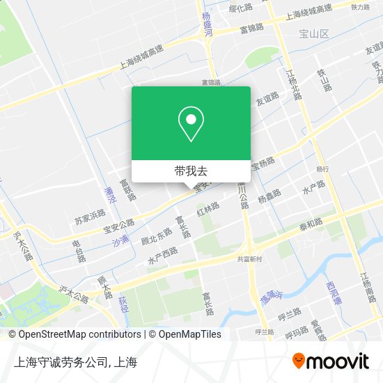 上海守诚劳务公司地图