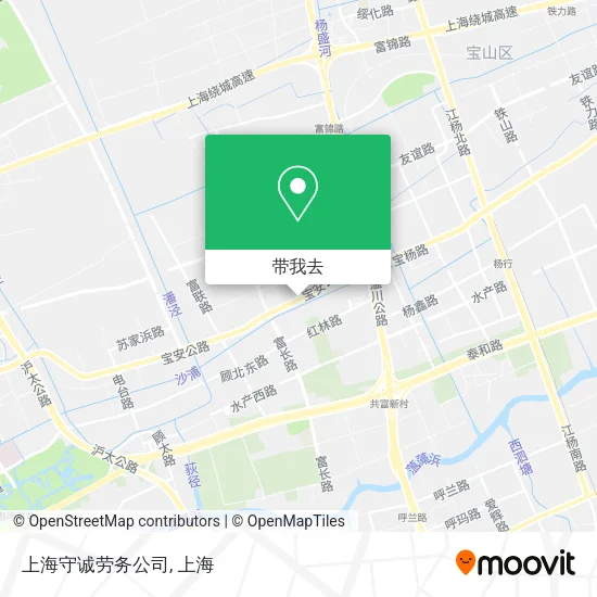 上海守诚劳务公司地图