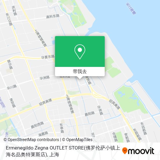 Ermenegildo Zegna OUTLET STORE(佛罗伦萨小镇上海名品奥特莱斯店)地图