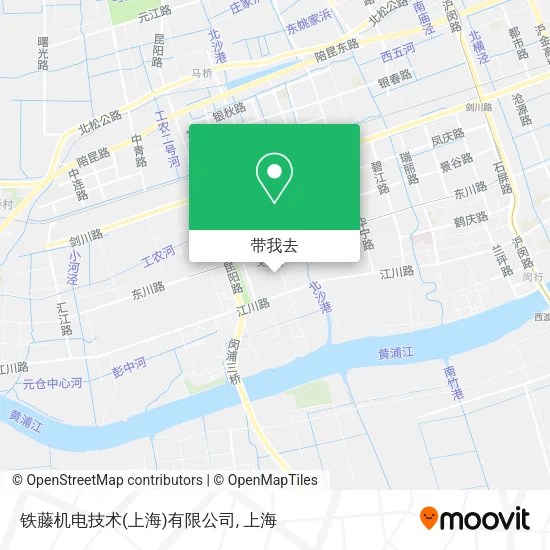 铁藤机电技术(上海)有限公司地图