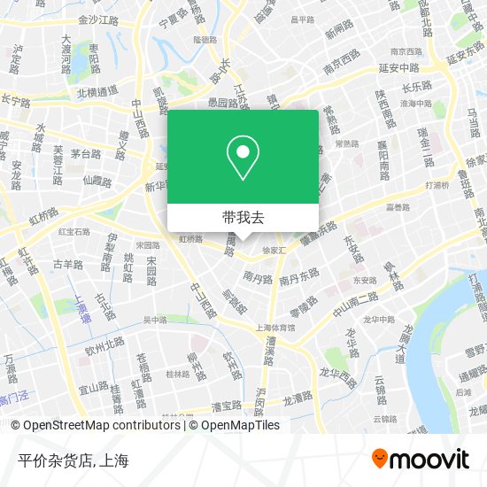 平价杂货店地图