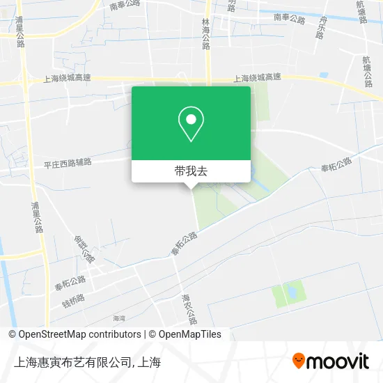 上海惠寅布艺有限公司地图