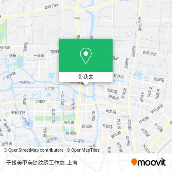 子嫚美甲美睫纹绣工作室地图