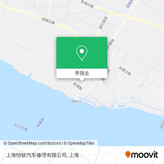 上海怡钦汽车修理有限公司地图