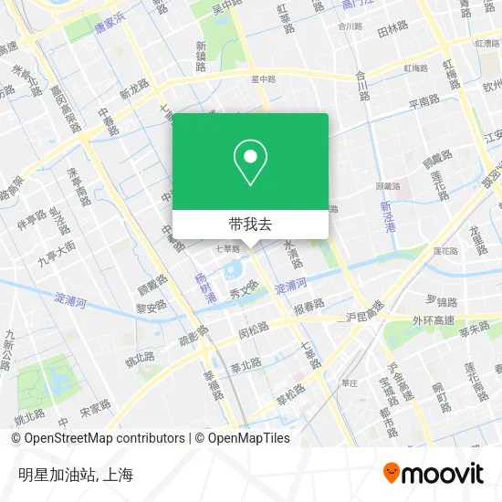 明星加油站地图