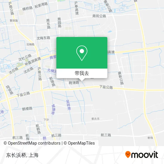 东长浜桥地图