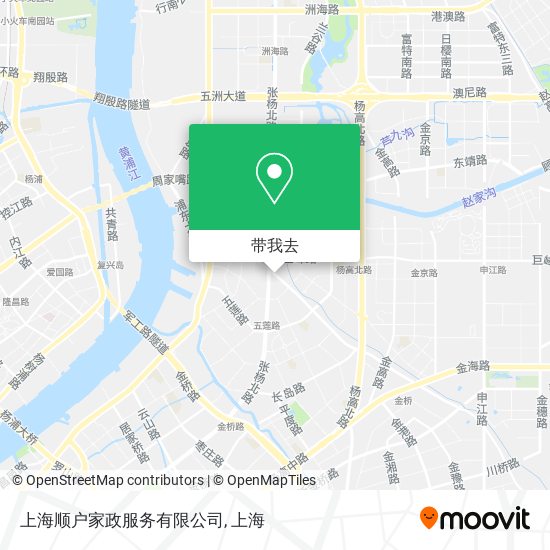 上海顺户家政服务有限公司地图