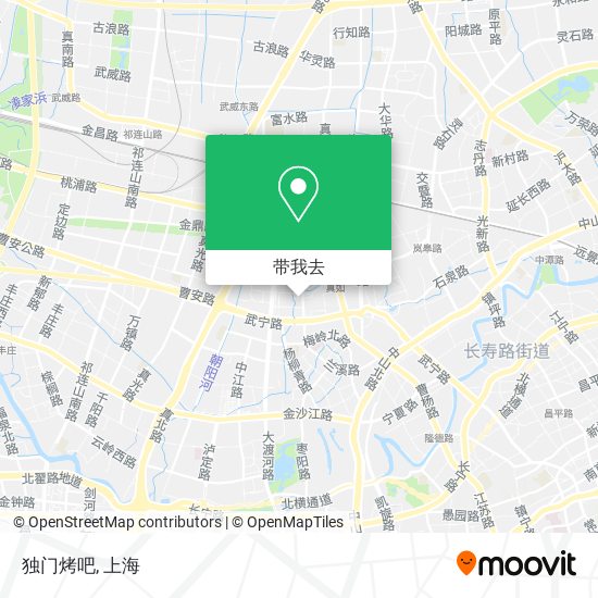 独门烤吧地图