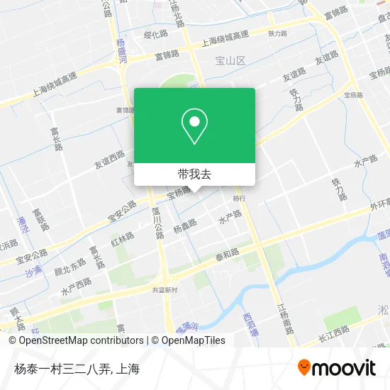 杨泰一村三二八弄地图
