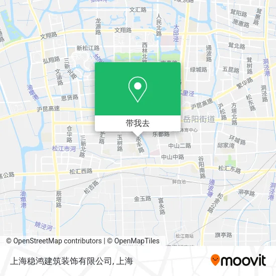 上海稳鸿建筑装饰有限公司地图