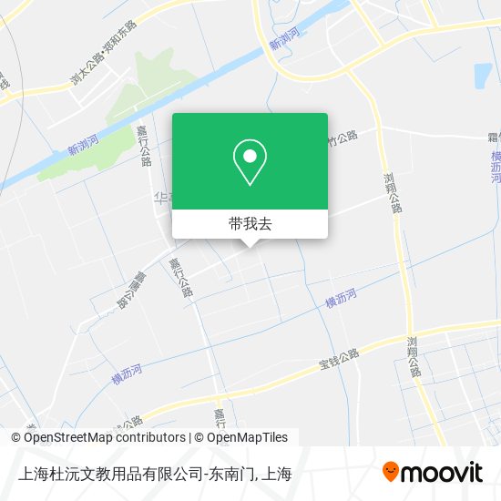 上海杜沅文教用品有限公司-东南门地图