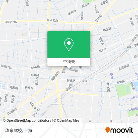 华东驾校地图