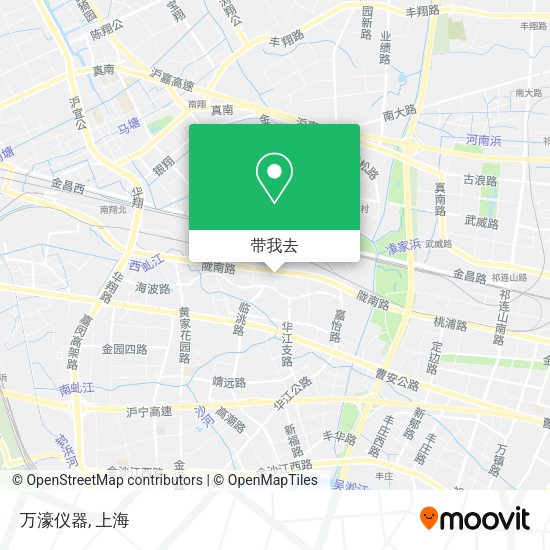 万濠仪器地图