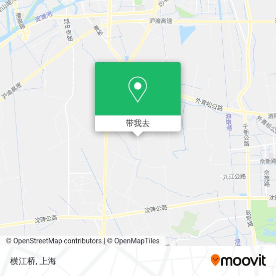 横江桥地图