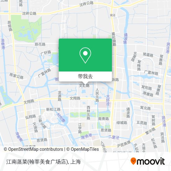 江南蒸菜(翰莘美食广场店)地图