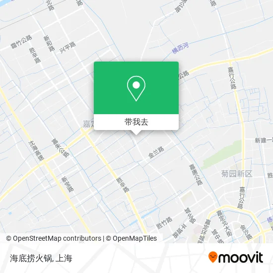 海底捞火锅地图