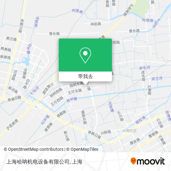 上海哈呐机电设备有限公司地图