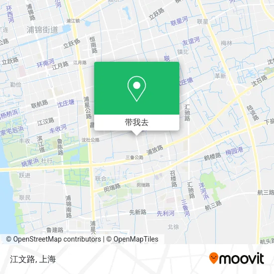 江文路地图