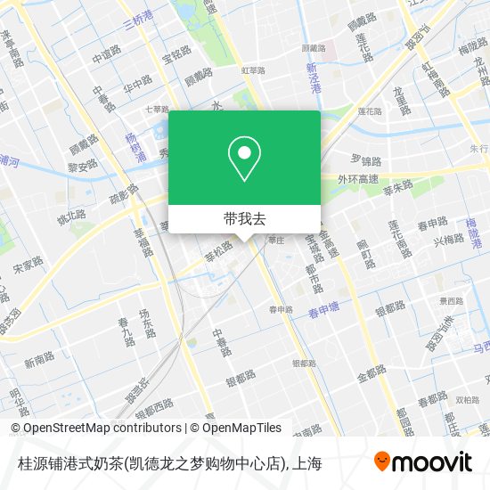 桂源铺港式奶茶(凯德龙之梦购物中心店)地图