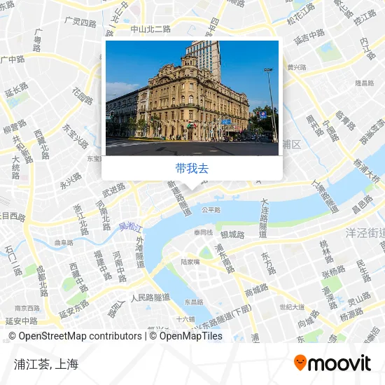 浦江荟地图