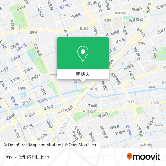 舒心心理咨询地图