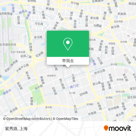 紫秀路地图