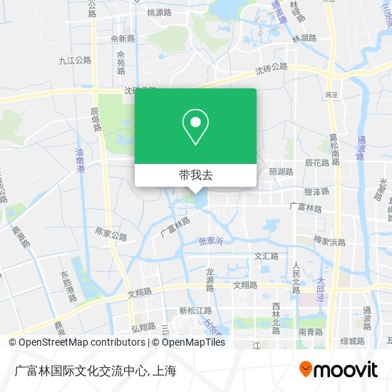 广富林国际文化交流中心地图