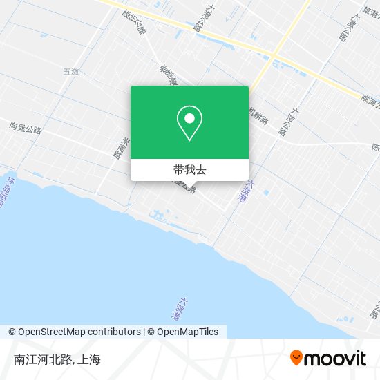 南江河北路地图