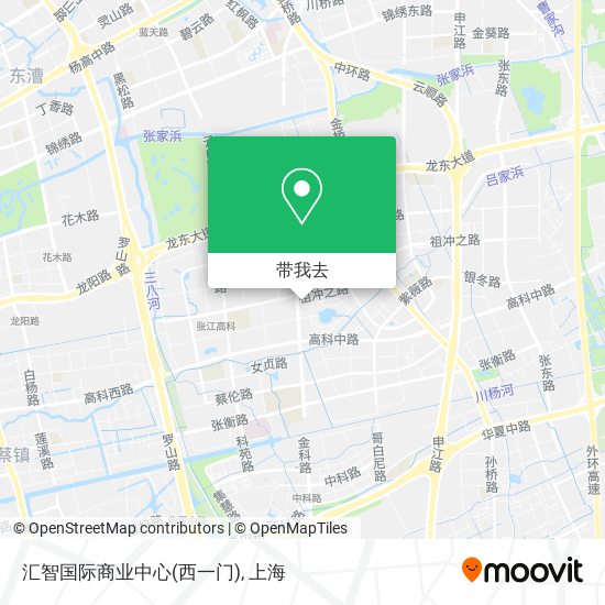 汇智国际商业中心(西一门)地图