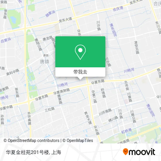 华夏金桂苑201号楼地图