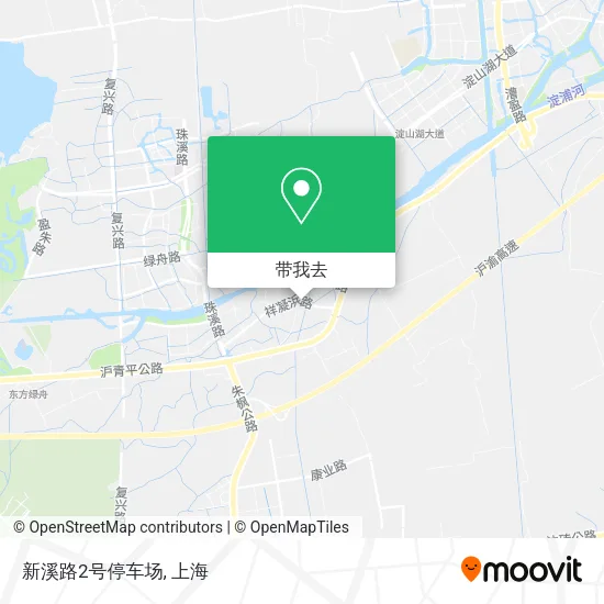 新溪路2号停车场地图