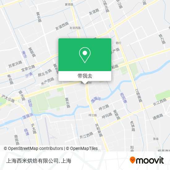 上海西米烘焙有限公司地图