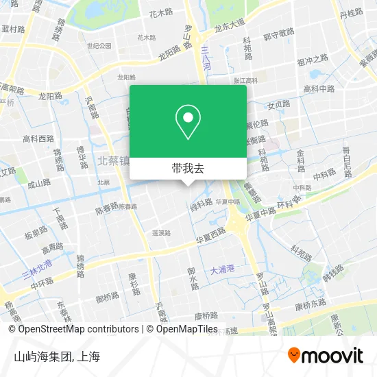 山屿海集团地图