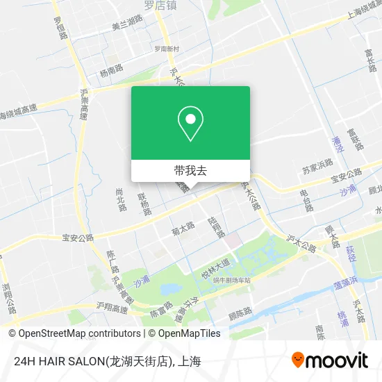 24H HAIR SALON(龙湖天街店)地图