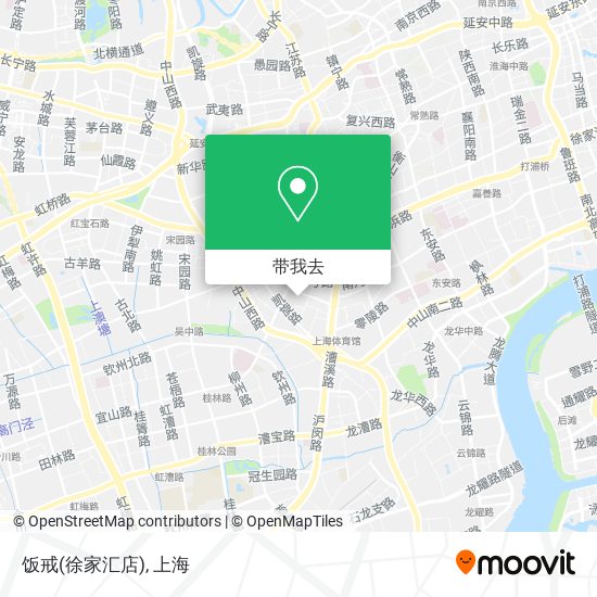 饭戒(徐家汇店)地图