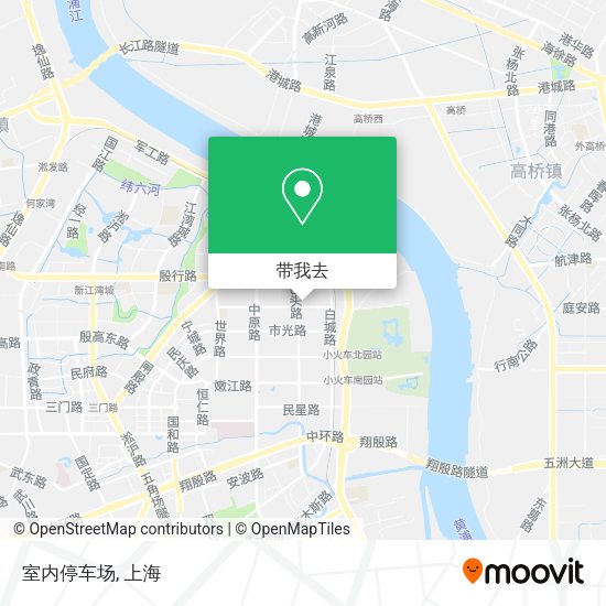 室内停车场地图