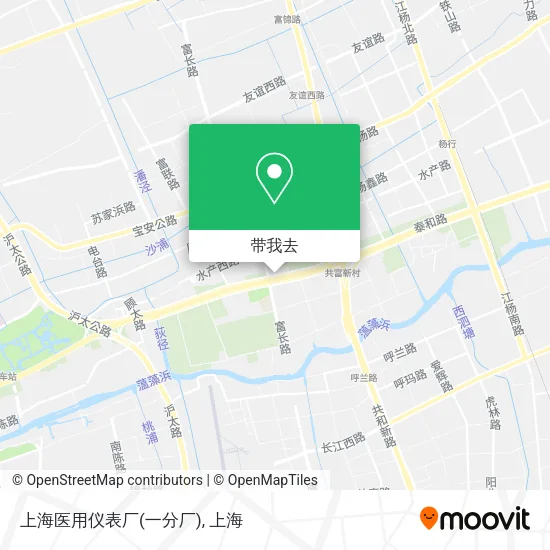 上海医用仪表厂(一分厂)地图