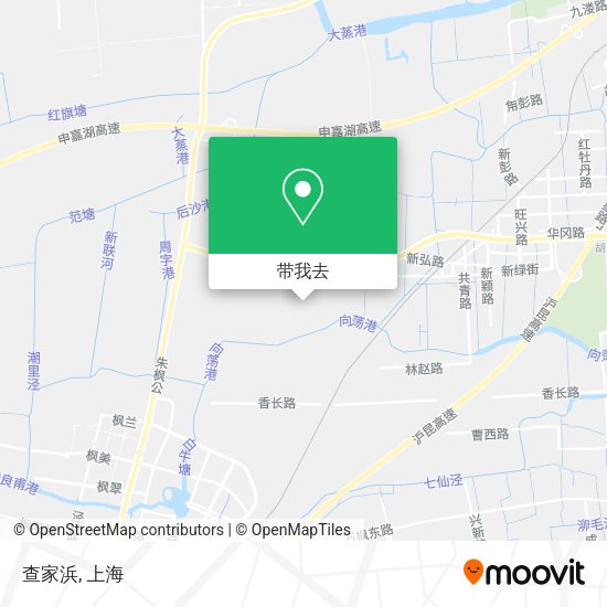 查家浜地图